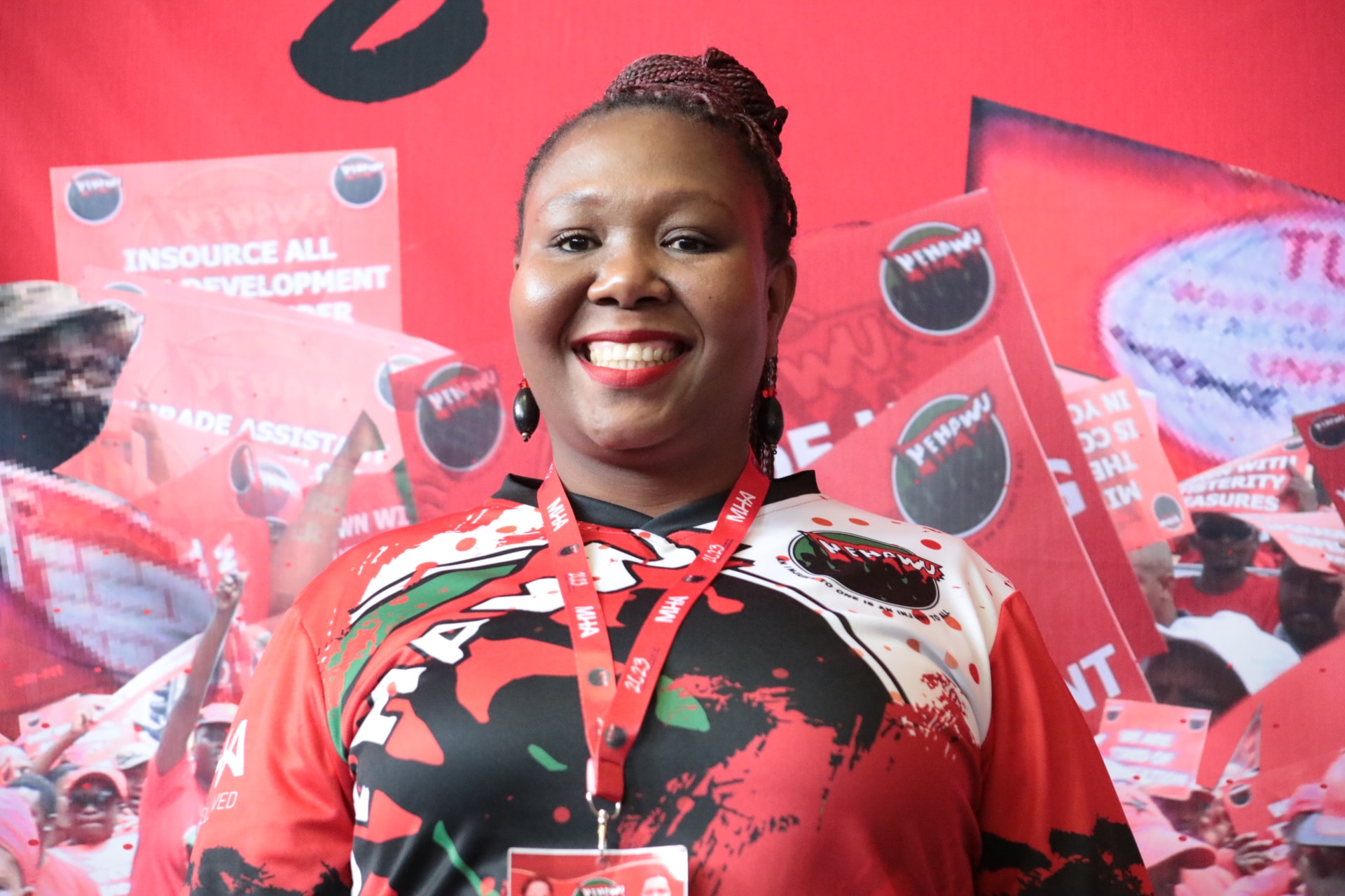 Newly Elected Matthew Goniwe Regional Deputy Secretary - Cde Thoko Damane